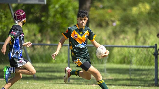 Benson Tau as a junior at Logan Brothers. (AAP Image/Richard Walker)