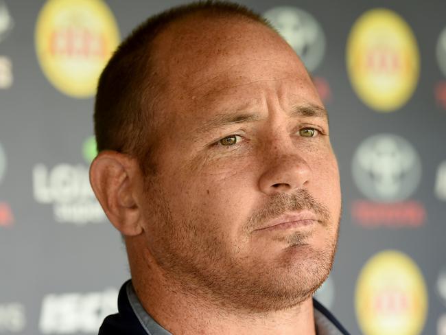 North Queensland Cowboys training at 1300Smiles Stadium. Matt Scott. Picture: Evan Morgan