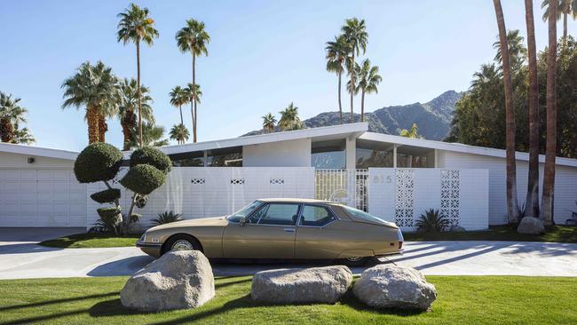 Palm Springs’ low humidity means its a haven for vintage car collectors. Picture: Supplied