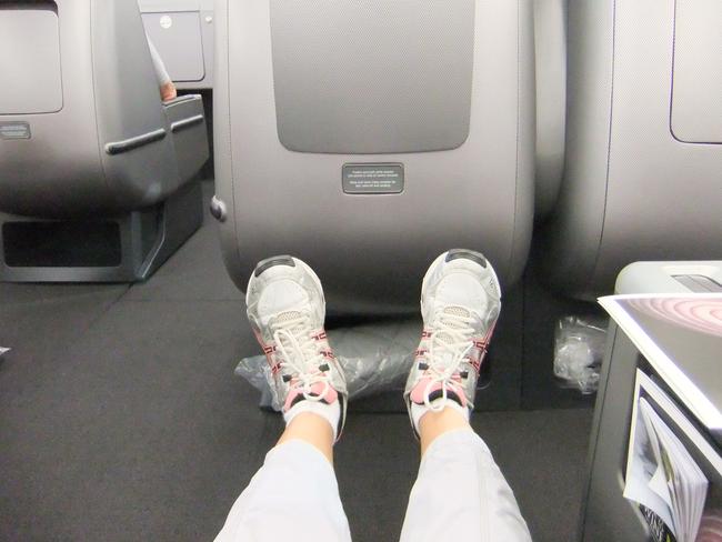 This leg room could be all yours for a mix of points and cash.