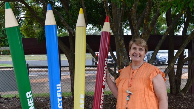 Taabinga State School teacher Sharon Newman.