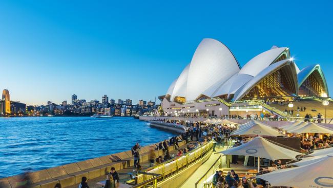 The Australian Red Cross applied to have the Opera House sails lit up for the occasion.