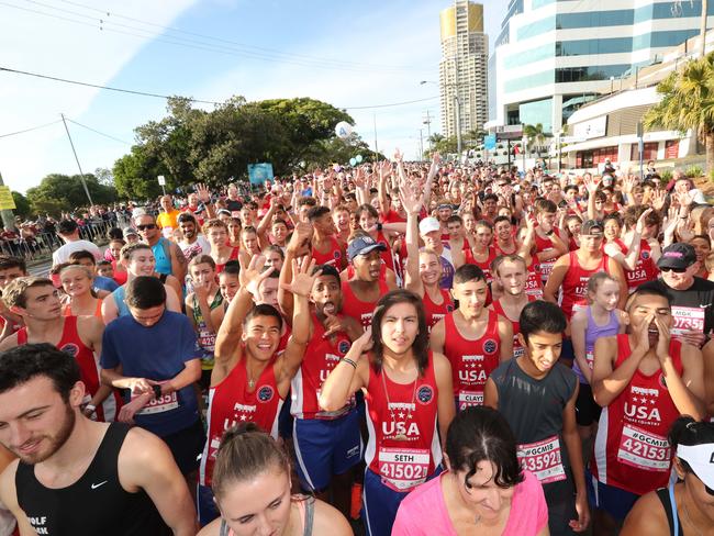 Gold Coast Marathon Saturday.Photo at Gold Coast Airport Fun Run.Photo by Richard Gosling