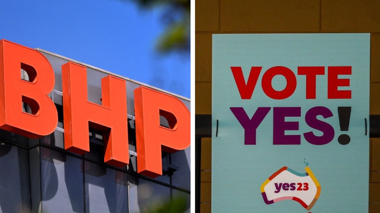 ‘Can’t believe it’: BHP’s Voice stance angers