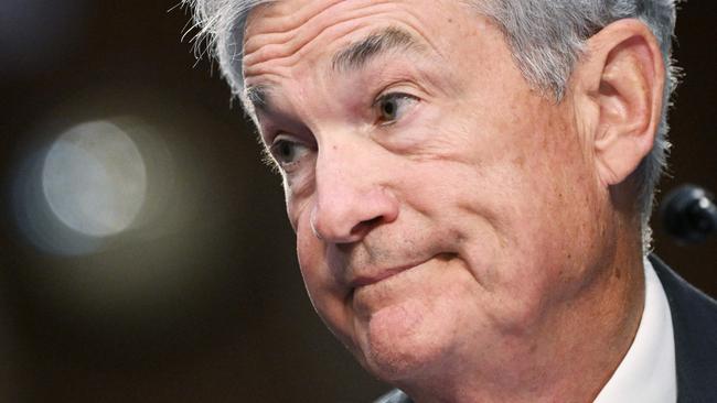 Cooling prices may make US Federal Reserve chair Jerome Powell’s job after his July rates meeting much easier. Picture: Mandel Ngan/AFP