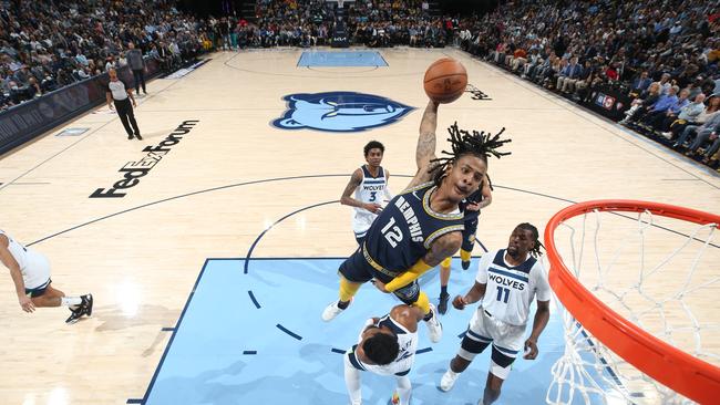 Ja Morant can fly. Photo: Twitter, NBA.