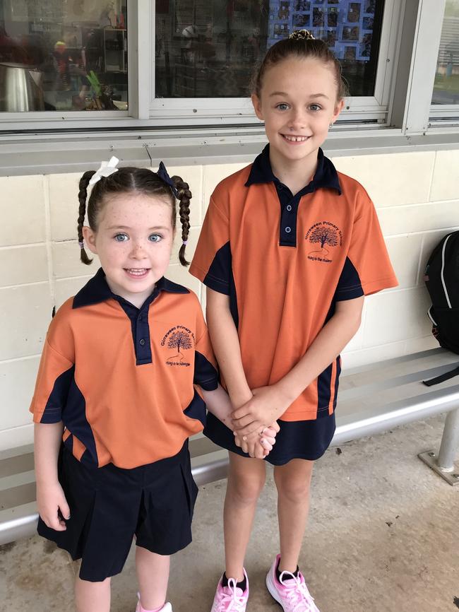 01/02/2021 - Izzy Phillips and Peyton Pitts. Seriously another photo? Picture: Mum