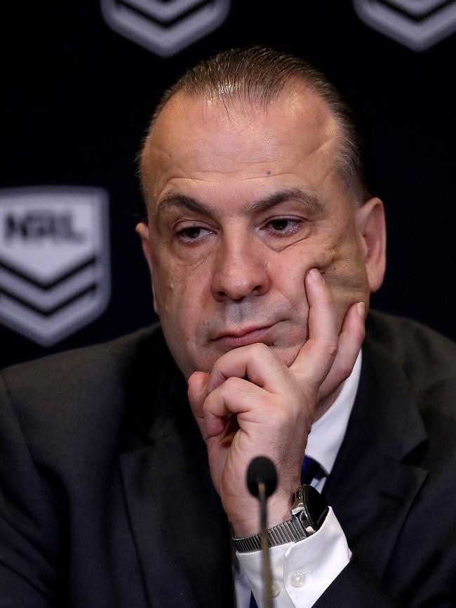 ARU chairman Peter V’landys. Picture. Phil Hillyard