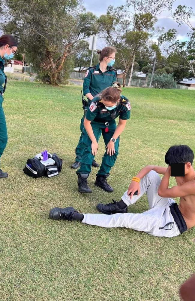 A teenage boy was taken to hospital after an alleged axe attack on Monday afternoon. Picture: Facebook