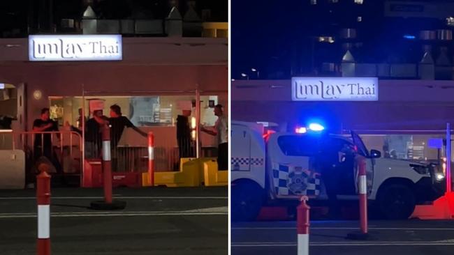 Police called to fight in Burleigh Heads. Photo: Jude Child