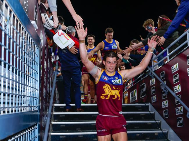 Jarrod Berry is among a host of Lions players ruled out. Picture: Russell Freeman/AFL Photos via Getty Images