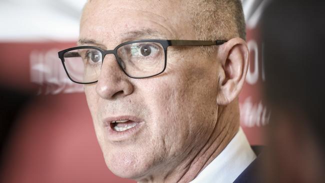 South Australian Premier Jay Weatherill puts on his comedy routine.