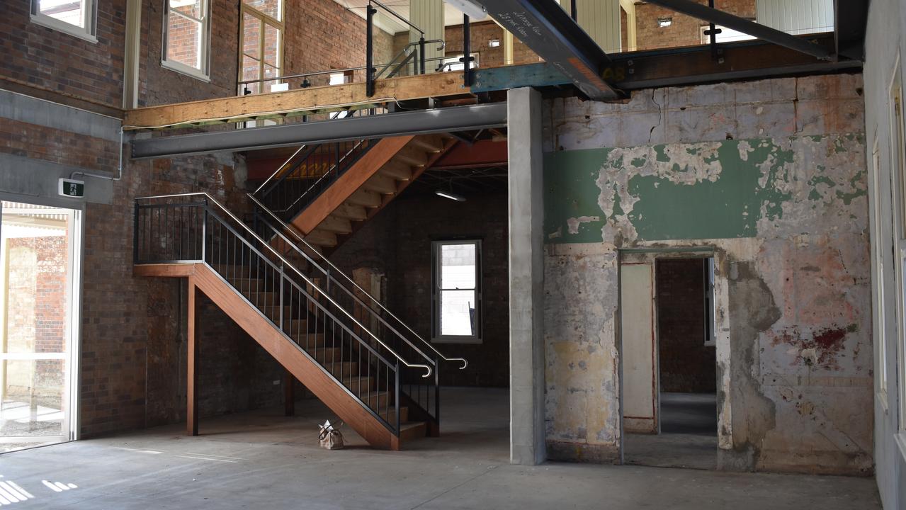 Inside the restored Commonwealth Hotel in the Ipswich CBD.