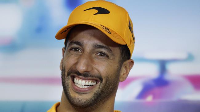 F1 champion Daniel Ricciardo during happier times with McLaren. Photo: Jared C. Tilton/Getty Images