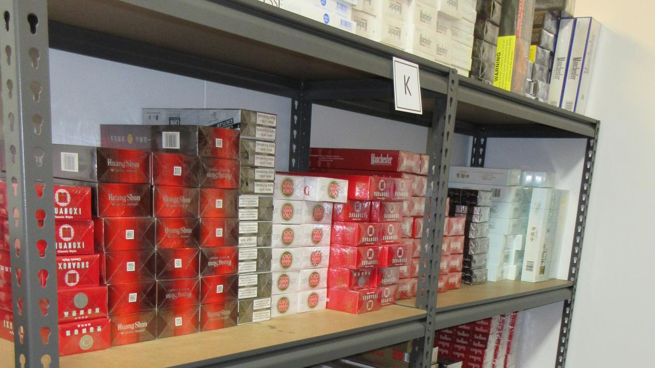 Illicit tobacco products seized by the Sunshine Coast Public Health Unit (PHU). Picture – contributed.