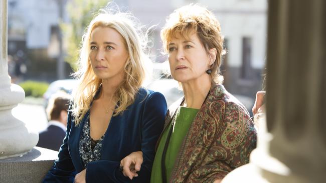 Cropper played Asher Keddie’s mum in the award-winning drama Offspring. Picture: Channel 10