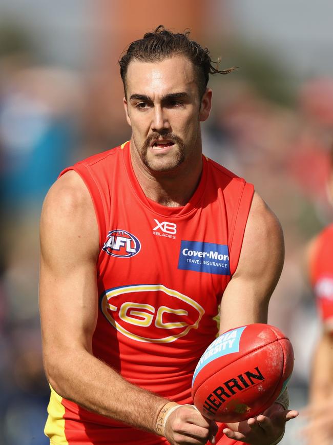 Crossley previously played for Gold Coast. Picture: Robert Cianflone/Getty Images