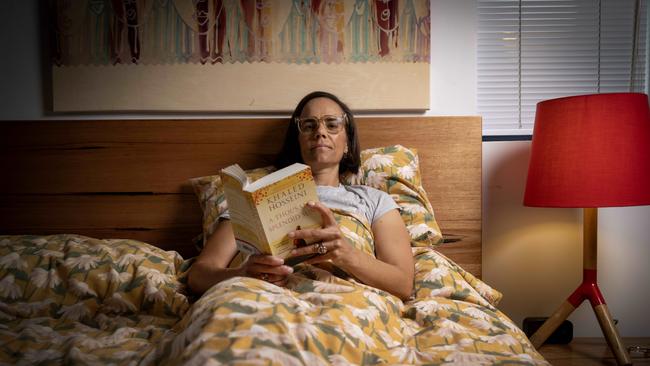 Megan Hayward has struggled to get a good night's sleep for a decade. Picture: Kelly Barnes