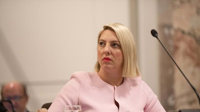 Deputy Leader of Opposition Cr Kara Cook said greater transparency was needed over meetings between property developers and councillors. Picture: News Corp/Attila Csaszar