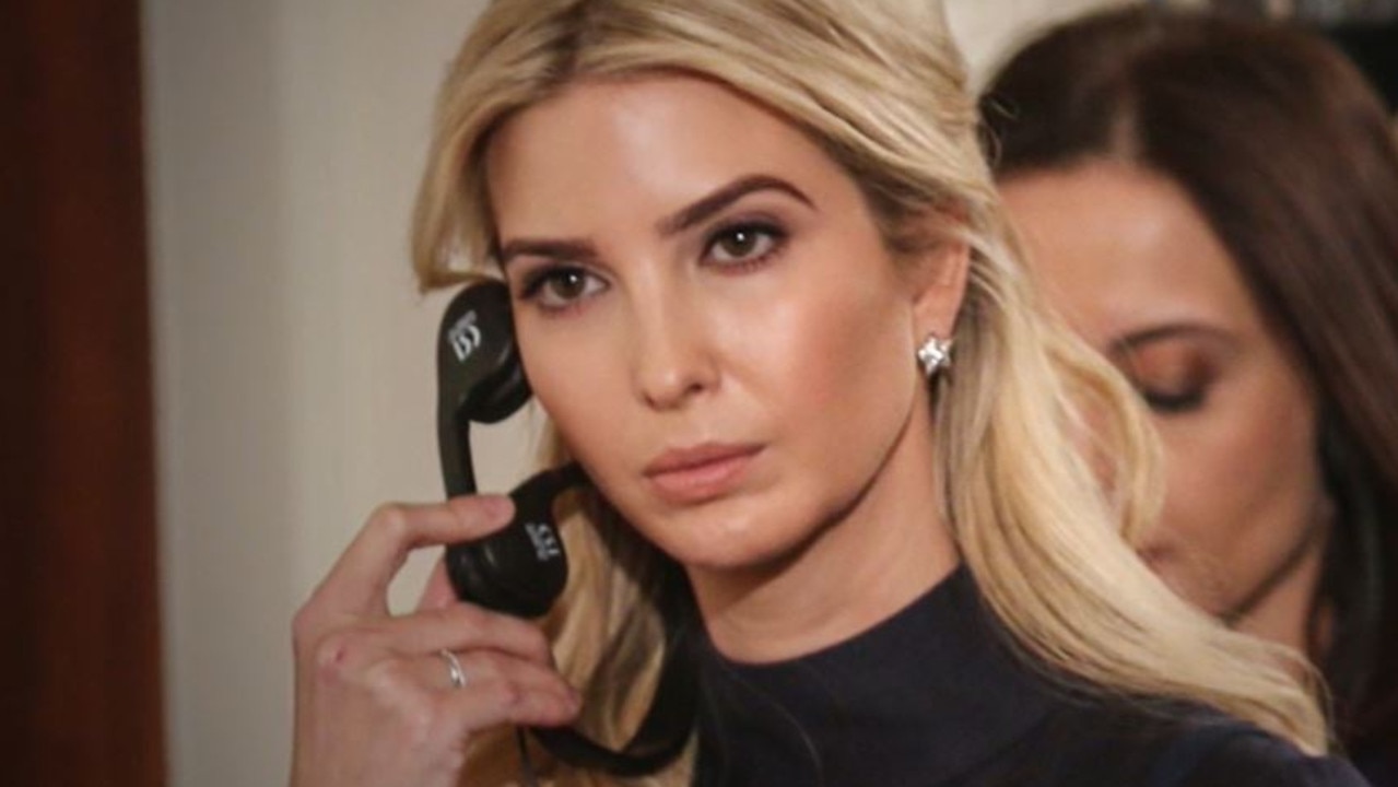 While Don Jr languished at the Trump Organisation in New York, Ivanka became a key White House adviser. Picture: Foxtel