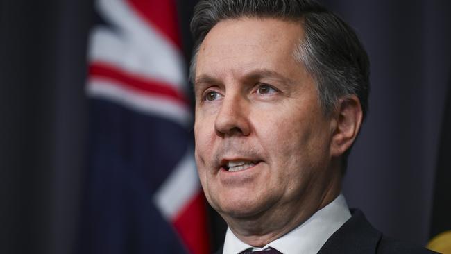 Health Minister Mark Butler has not ruled out taking the advice of the Health Technology Assessment process on decarbonisation. Picture: NewsWire / Martin Ollman