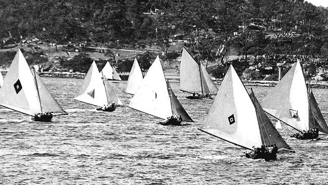 1919 Australian championships on Sydney Harbour.