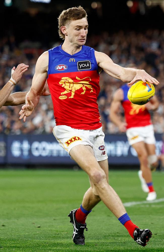 Harris Andrews will be crucial to the Lions’ chances. Picture: Michael Willson/AFL Photos via Getty Images.