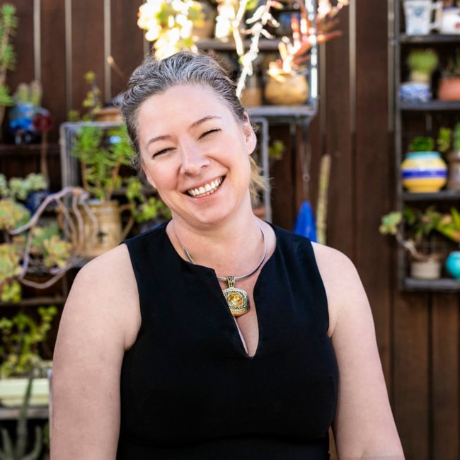 Simone Douglas, an entrepreneur and lover of Gawler, who plans to start another business in the region in 2021.