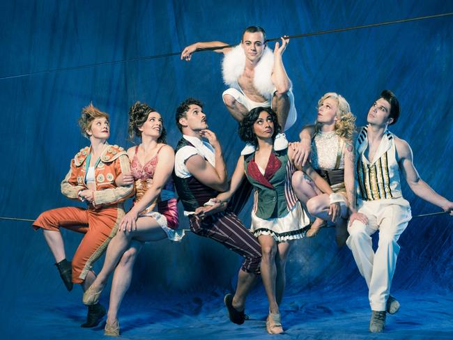 Circus Oz and Company 2 present Wunderage. A mesmerising and astonishing spectacle told through breathtaking physical feats, music and humour.