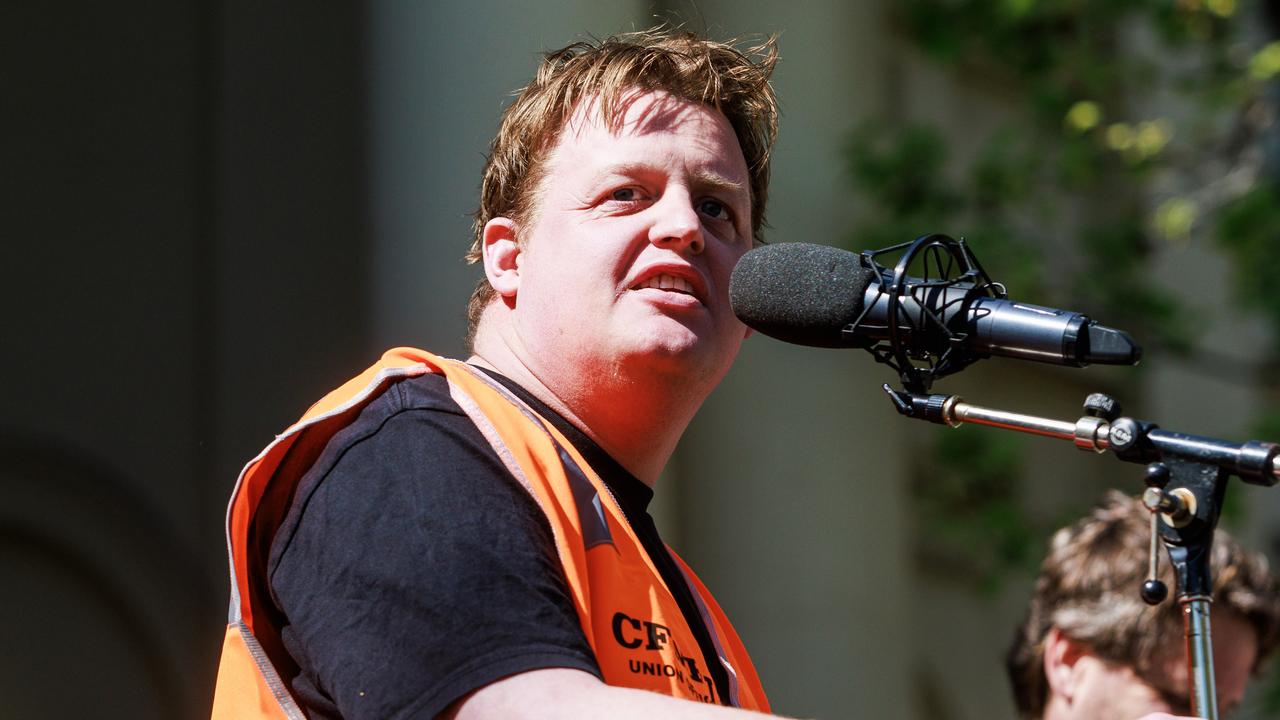 ‘Not copping it’: CFMEU boss quits national leadership role