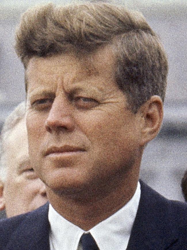 President John F Kennedy in 1963. Picture: File