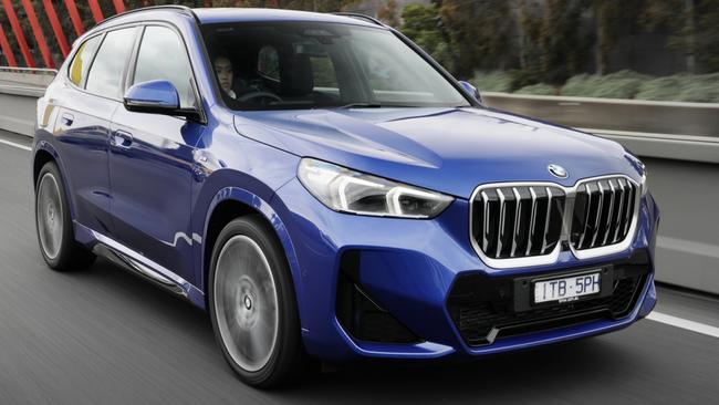 The BMW X1 is a close relative of the 1 Series hatchback.