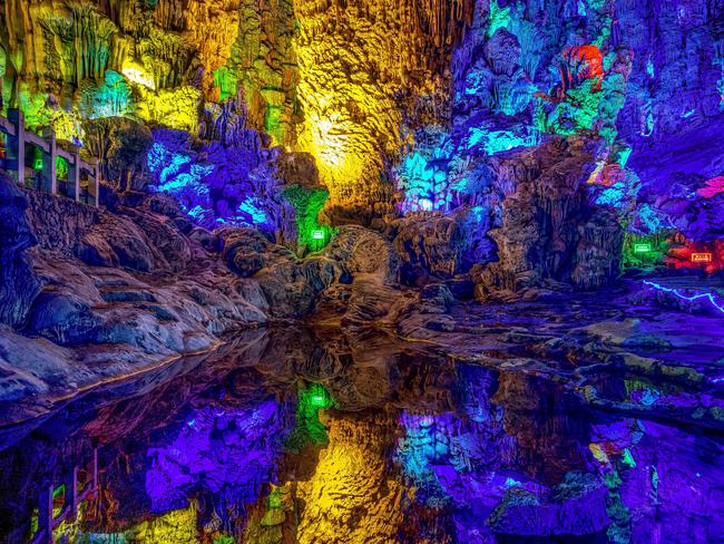 The caves sit 790-feet under the surface of the Earth. Picture: Scott Graham/Media Drum World