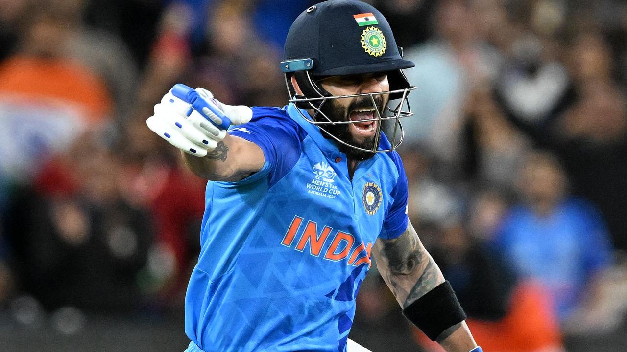 Virat Kohli led India to victory at the MCG during the T20 World Cup.