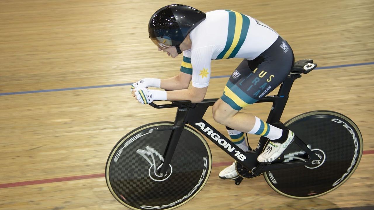 Track cyclist Gordon Allan has had to use his imagination to prepare for the heat and humidity in Tokyo. Pic: Supplied.