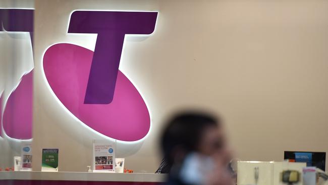 Signage at a Telstra store in Sydney on Tuesday, March 22, 2016. Telstra customers have taken to social media again to vent their frustration about another service outage, the fourth in two months. (AAP Image/Mick Tsikas) NO ARCHIVING