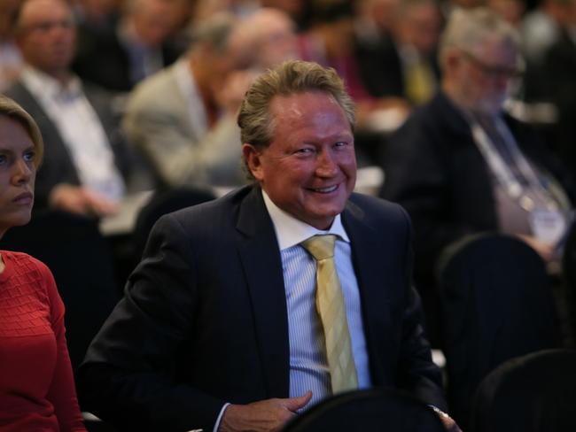 Fortescue Metals Group chairman Andrew Forrest. Picture: Colin Murty/The Australian.