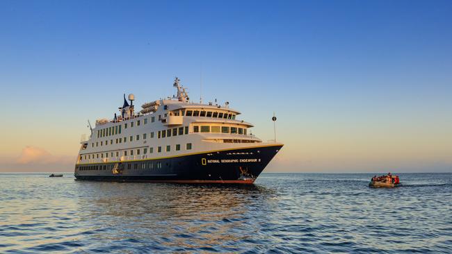 Ocean Endeavour is heading to Antarctica.