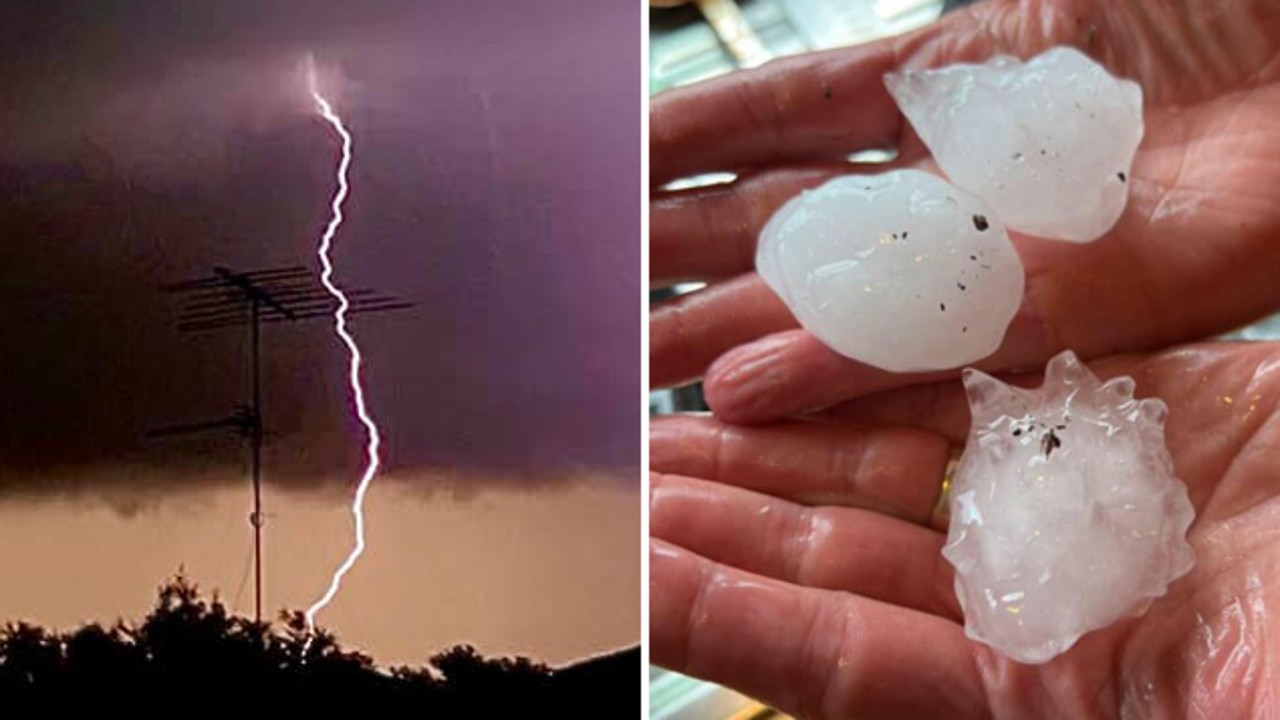 Massive hail, torrential rains hit Sydney, severe storm rips through