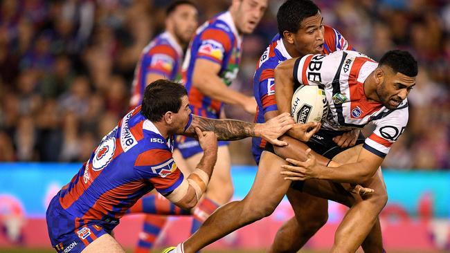 The Roosters scored four tries to one.