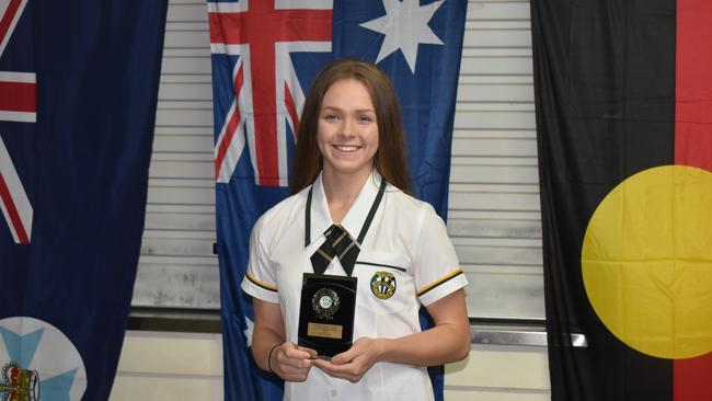 The All Rounder Award went to Sophie Zipf. (Picture: Kristen Camp)