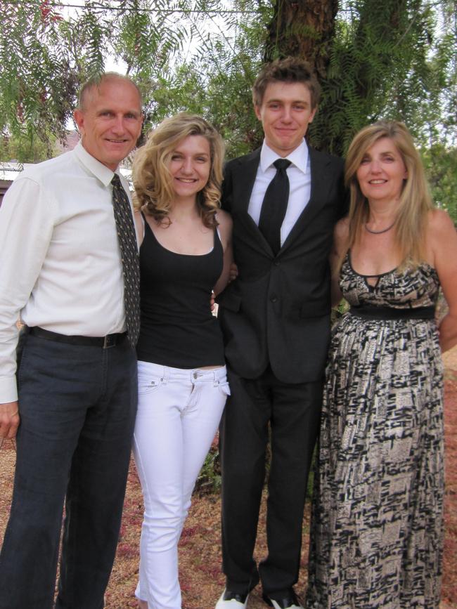 Peter Illmayer, Carol Illmayer, Daniel Illmayer, and Nikita Illmayer. Picture: Supplied