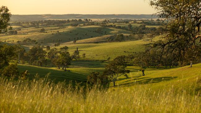 Mount Beevor is set amongst the rolling Adelaide Hills. Picture: Supplied by CBRE