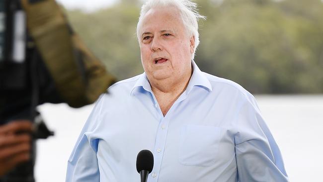 Businessman Clive Palmer has purchased more than a million doses of hydroxychloroquine. Picture: AAP..