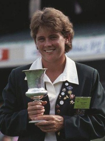 Lyn Larsen captained the Australian women's cricket team to a World Cup victory in 1988.