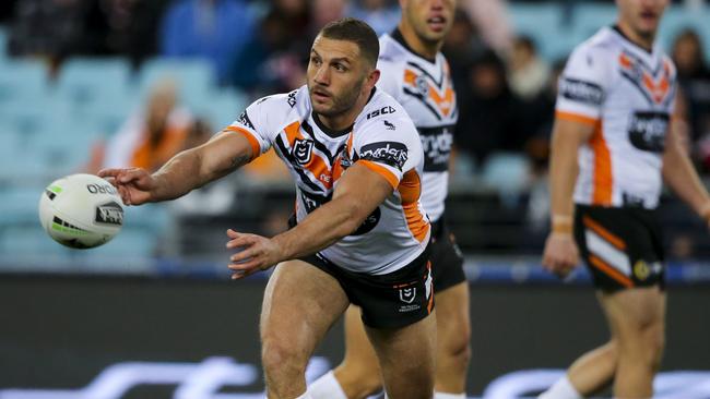 The Tigers will try lure Robbie Farah into a role with the club after retirement. Picture: David Neilson