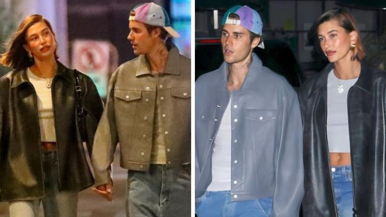 Justin Bieber and his wife Hailey. Pic: Backgrid