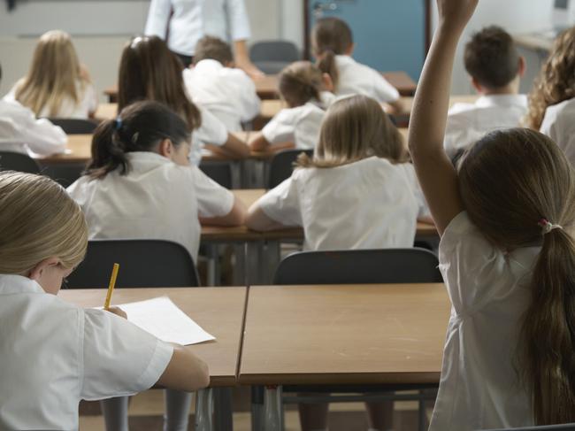 Generic school students, school kids, classroom, teacher Picture: Getty Images