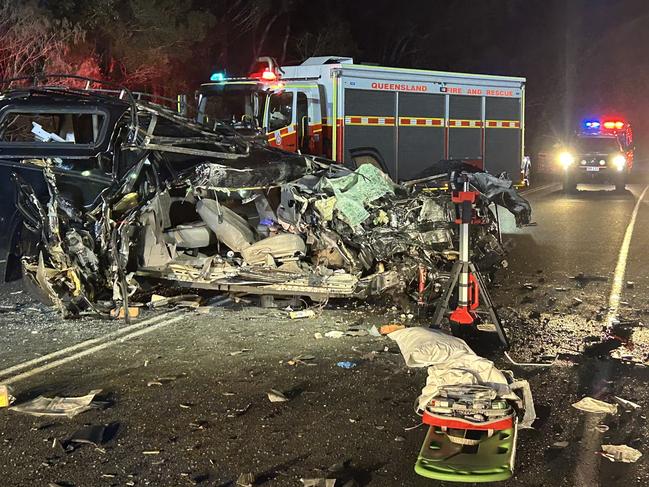 Man, 21, fighting for life after horror four-vehicle crash