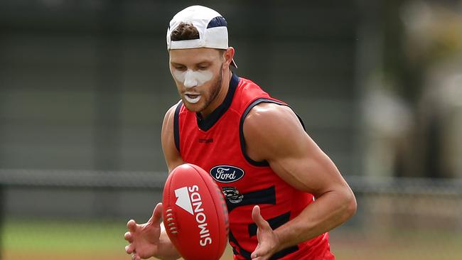 Sam Menegola averaged almost 100 after his Round 18 debut in 2016. Picture: Alison Wynd